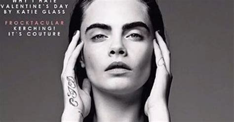 cara delevingne naked|Cara Delevingne poses for new topless Pride campaign